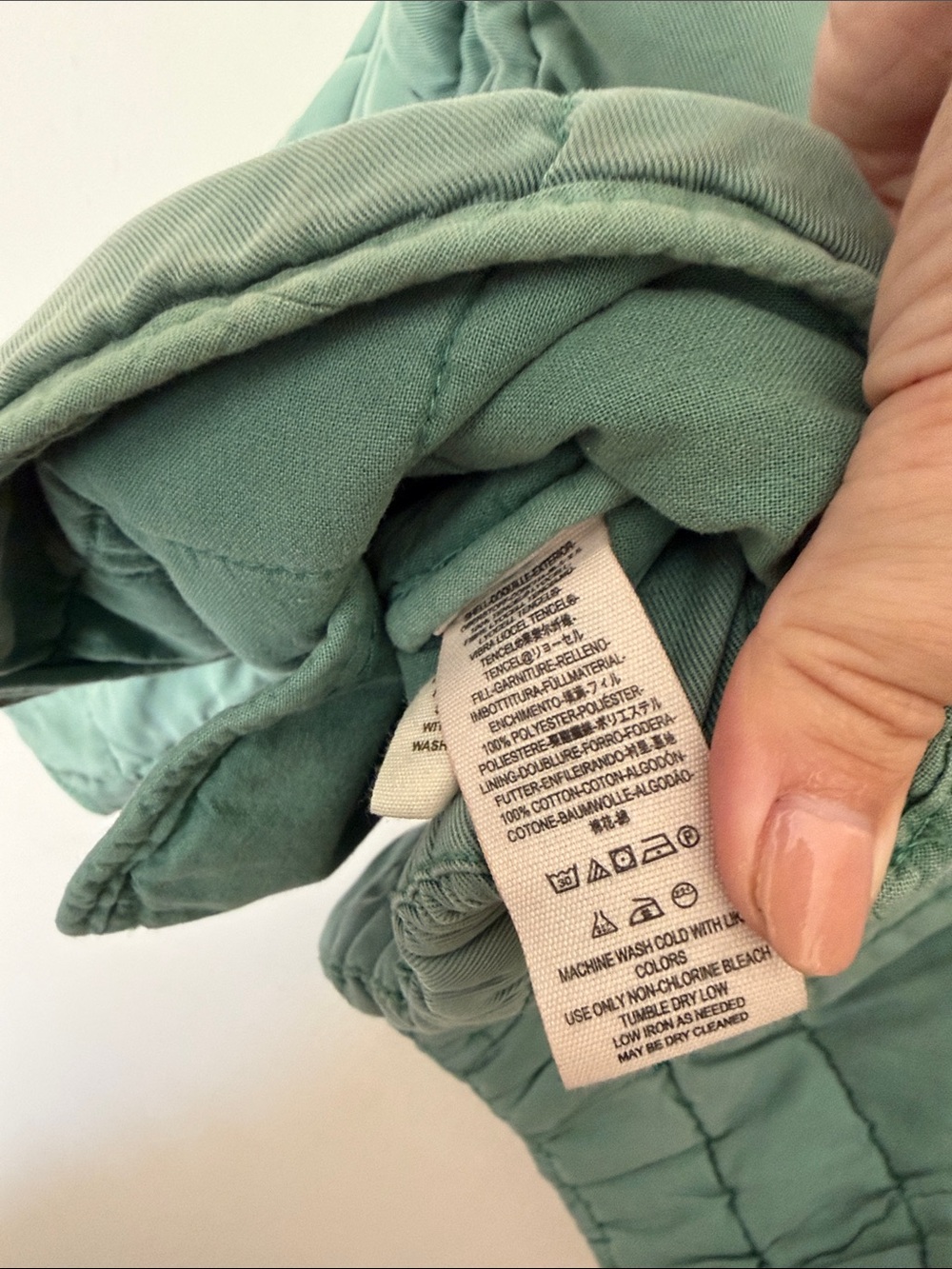 Free People Women’s M Teal Dolman Quilted Knit Jacket *see description - Picture 6 of 7